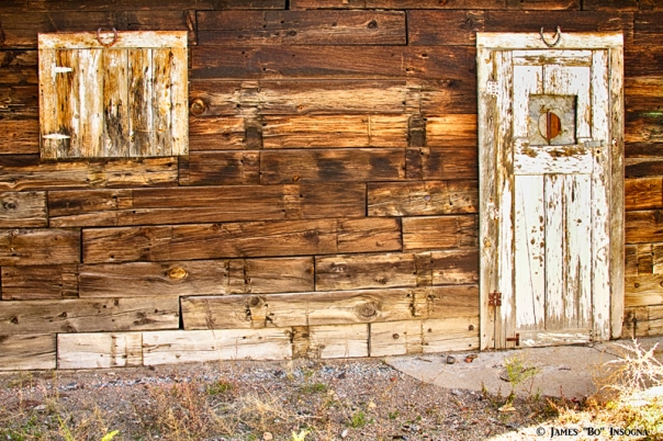 Rustic Old Colorado Barn Door and Window