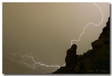 The Praying Monk Lightning Strike - James Bo Insogna