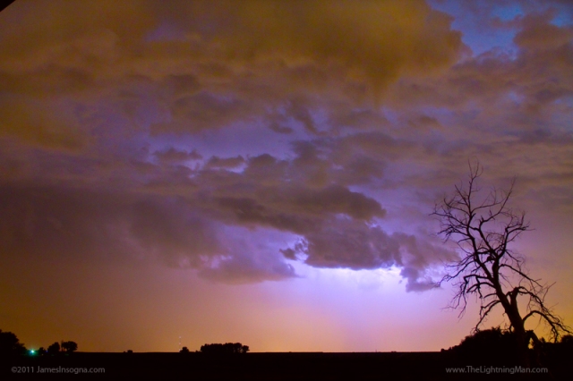 Colorado Cloud to Cloud Lightning Thunderstorm 27