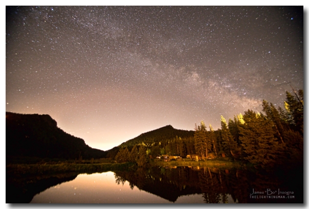 Rural Colorado Rocky Mountain Milky Way View Art
