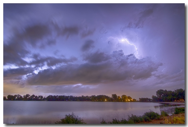 Electrical Arcing Cloud Lightning Photography Print