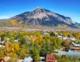 City of Crested Butte Colorado Panorama