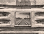 Looking Back Sepia Railroad Panorama