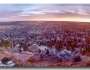 Boulder Colorado Dawn City Lights Panorama