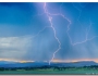 Rocky Mountain Foothills Lightning Strikes 2 HDR