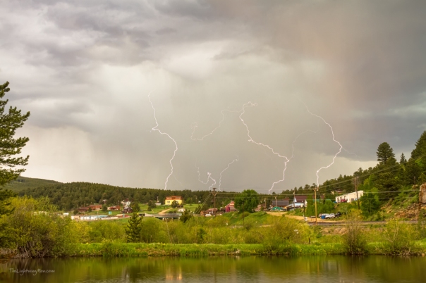Rollinsville Colorado Lightning Thunderstorm